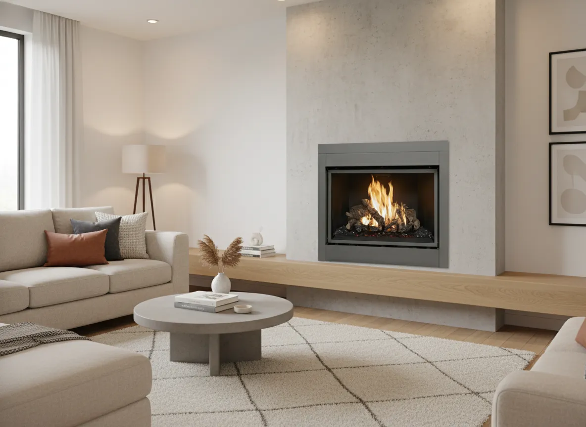 864 TV 40K Clean Face Deluxe GSR2 Gas Fireplace - hero