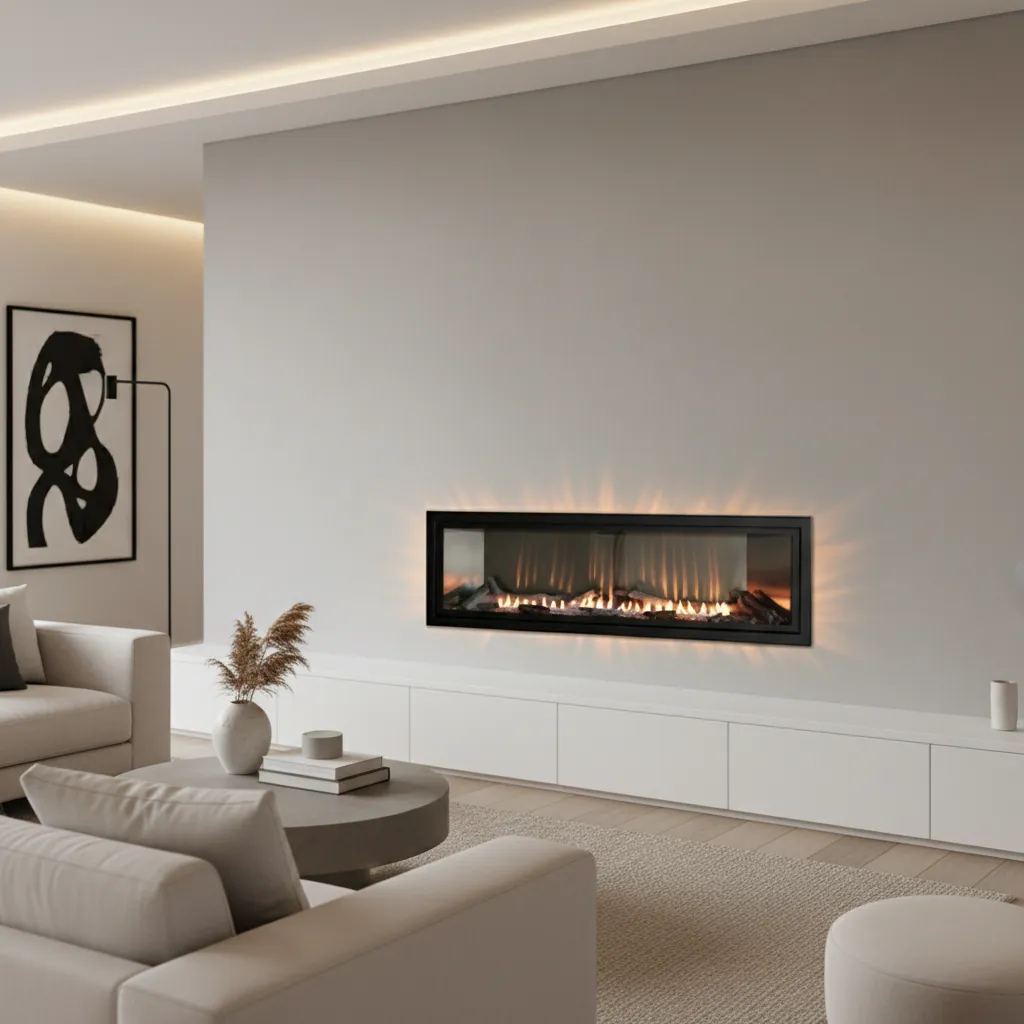 Boulevard 48 Vent-Free Linear Gas Fireplace - hero