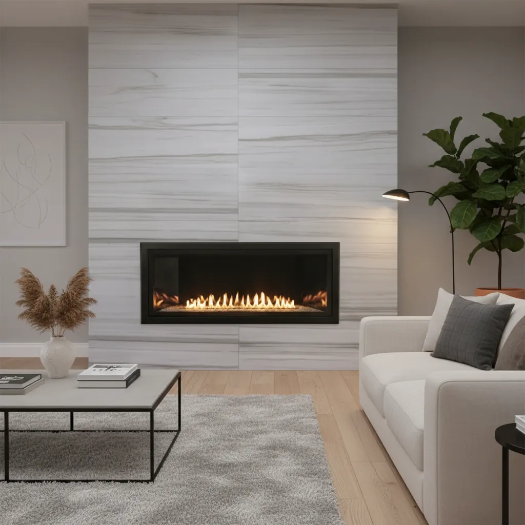 Boulevard DVLL36 Contemporary Linear Direct Vent Gas Fireplace - hero