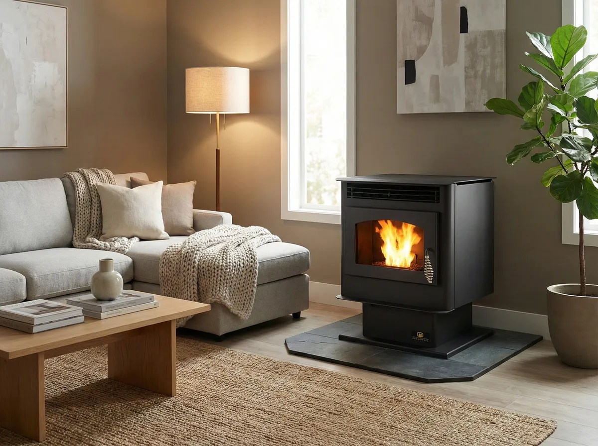Breckwell Maverick SP22 Pellet Stove - hero