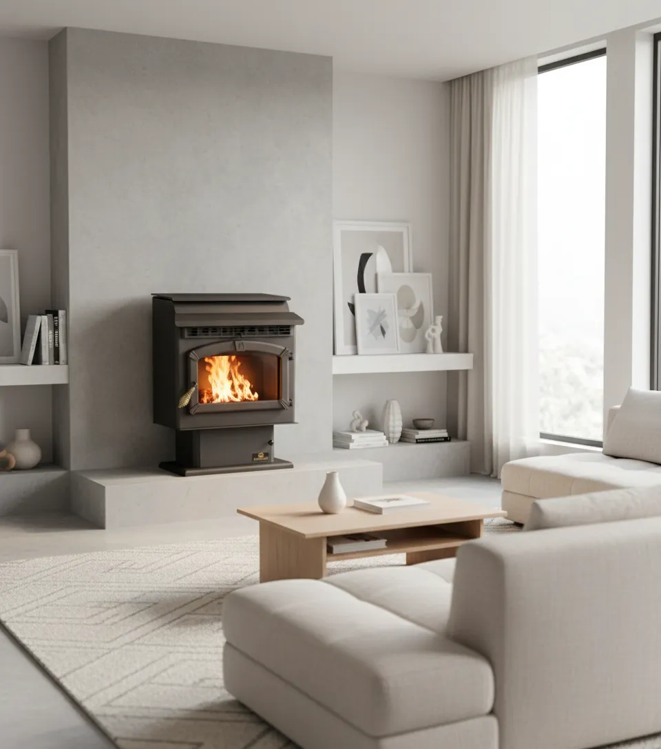 Breckwell Sonora SP23 Pellet Stove - hero
