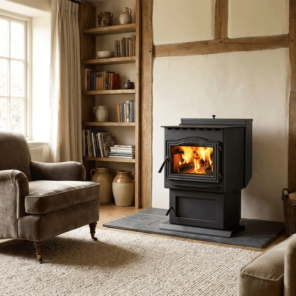 Harman P43 Pellet Stove designer