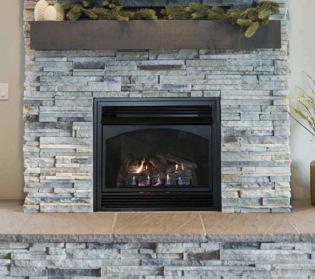 Lincoln VFPA32 Vent-Free Gas Fireplace designer