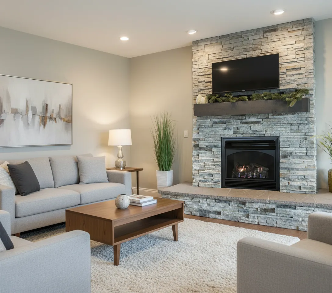 Lincoln VFPA32 Vent-Free Gas Fireplace - hero