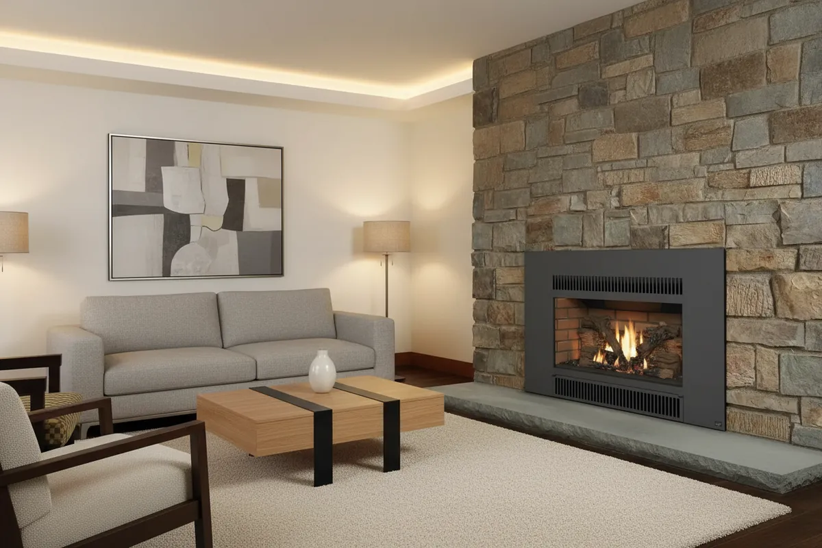 Lopi Radiant Plus Large Gas Insert - hero