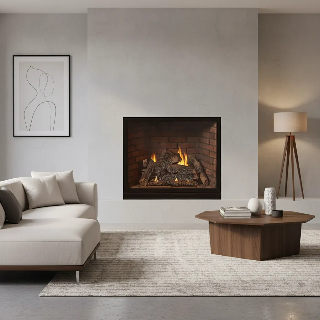 Madison ADVCX42 Luxury Clean Face Direct Vent Gas Fireplace - hero