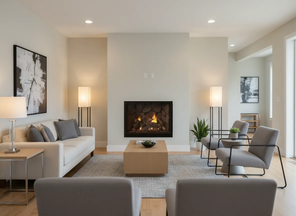 Madison DVCP36 Premium See-Through Clean Face Direct Vent Gas Fireplace - hero