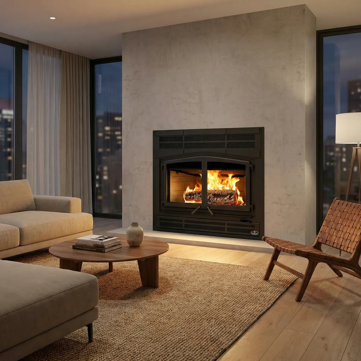 Osburn Horizon Wood Fireplace - hero