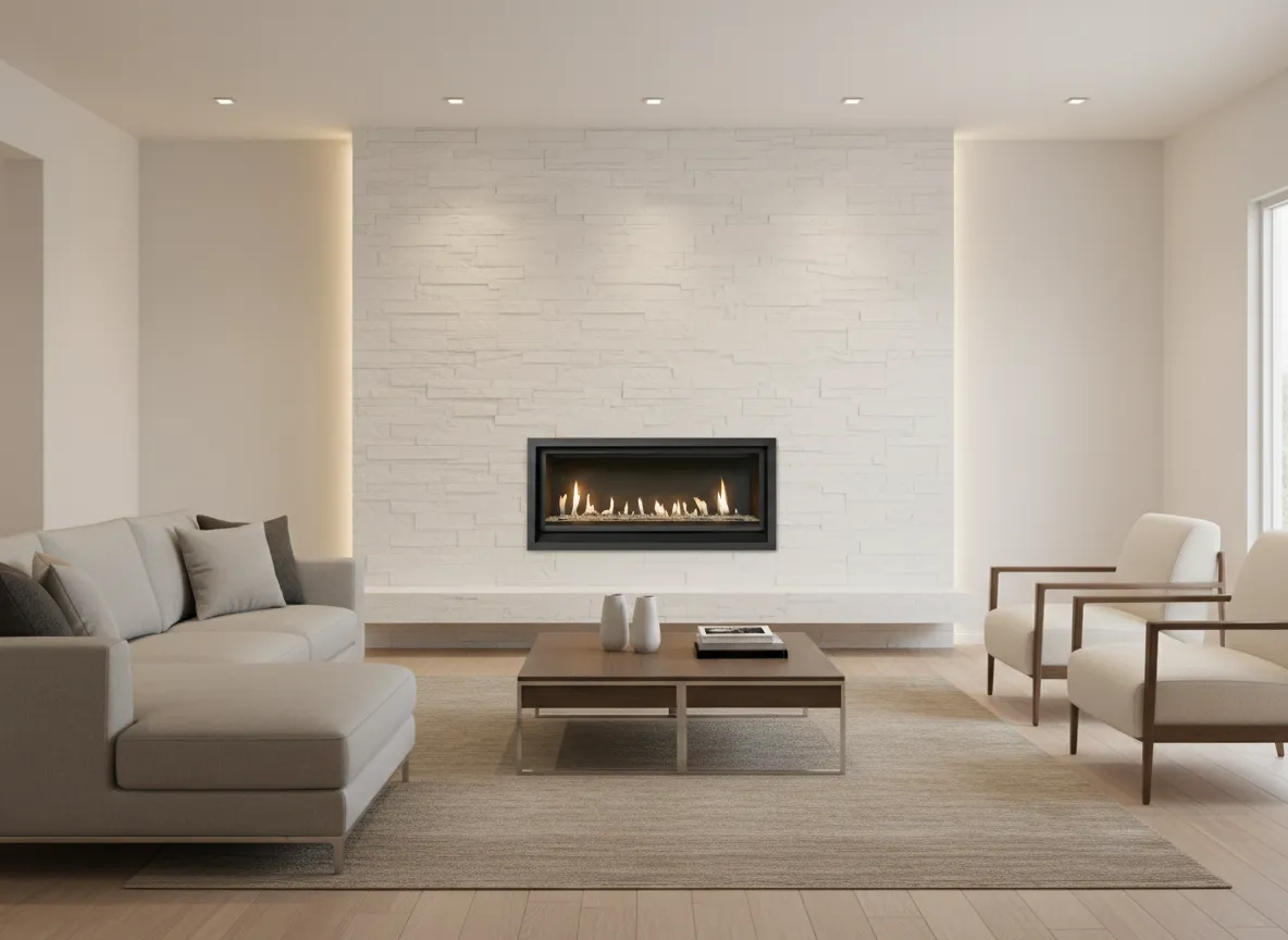 ProBuilder 42 Linear Deluxe GSR2 Gas Fireplace - hero