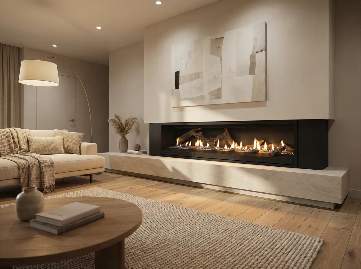 ProBuilder 72 Linear GSB2 Gas Fireplace - hero