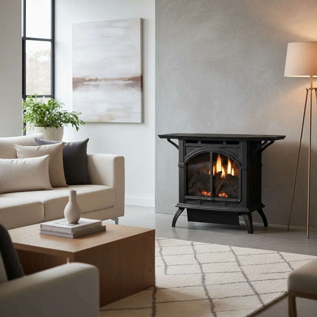 Spirit Cast Iron VF20 Vent-Free Gas Stove - hero