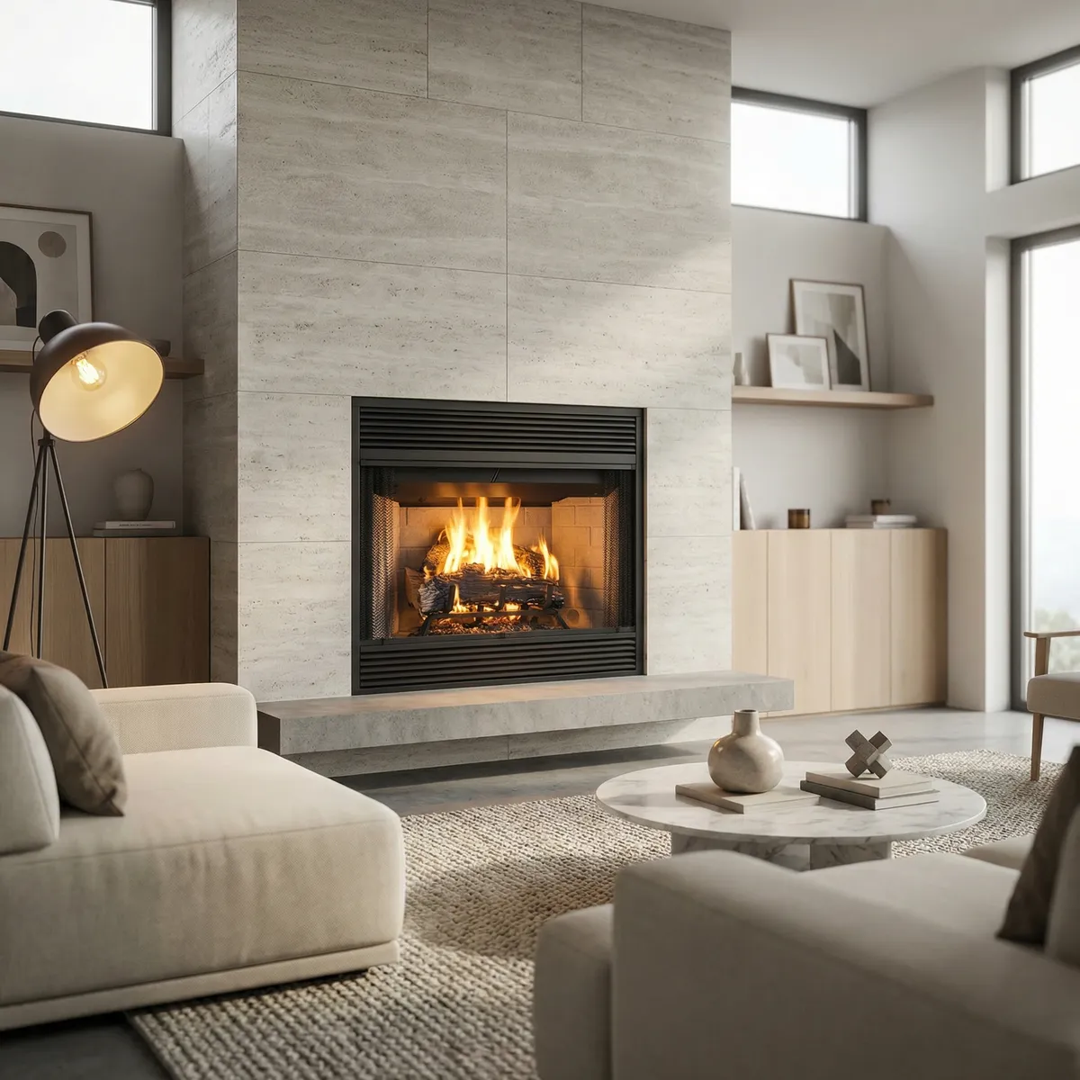 Superior WCT3036WSI 36" Louvered Woodburning Fireplace - hero