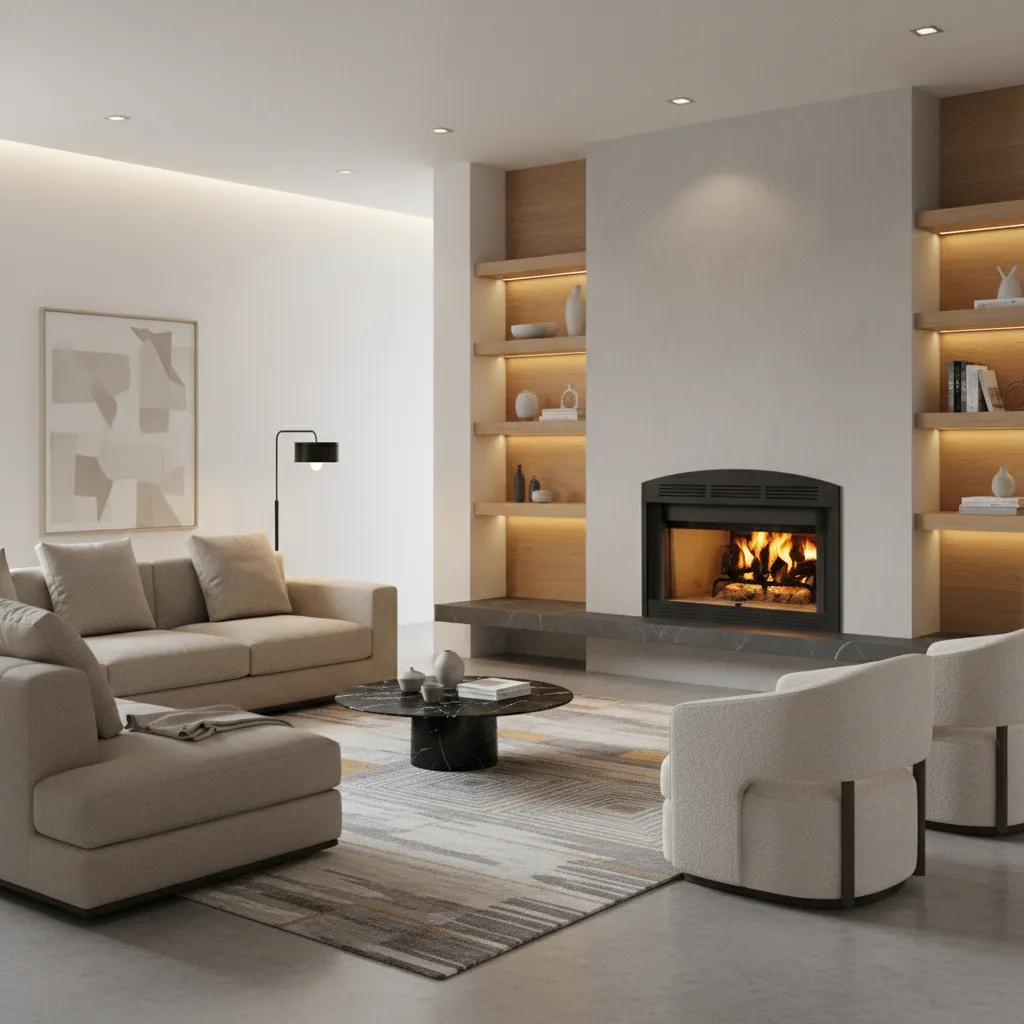 Superior WCT3042WSI 42" Louvered Woodburning Fireplace - hero