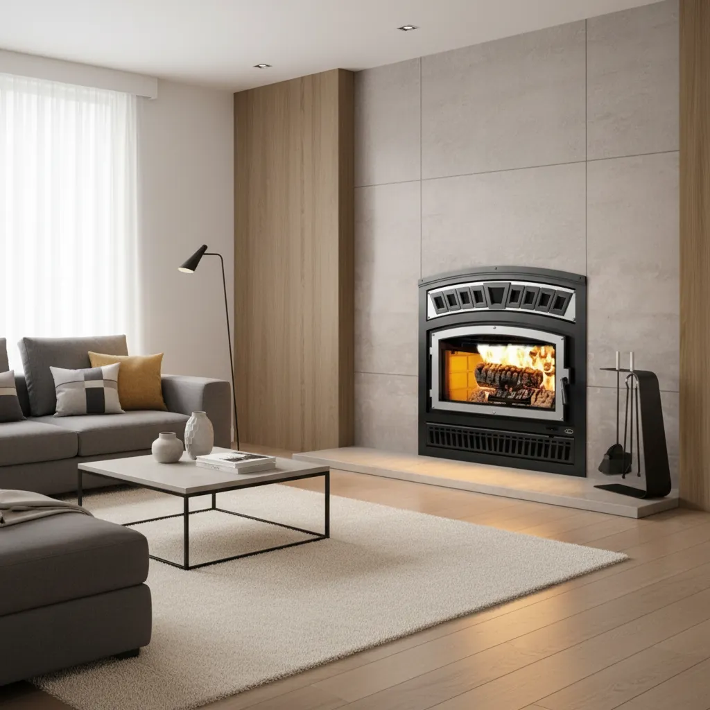 Valcourt Lafayette II Arched High Efficiency Wood Fireplace - hero